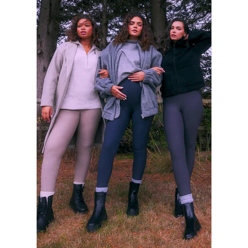 DripKick™ Women’s Winter Plus Velvet Leggings – High-Waist Warm Stretch Leggings