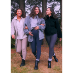 DripKick™ Women’s Winter Plus Velvet Leggings – High-Waist Warm Stretch Leggings