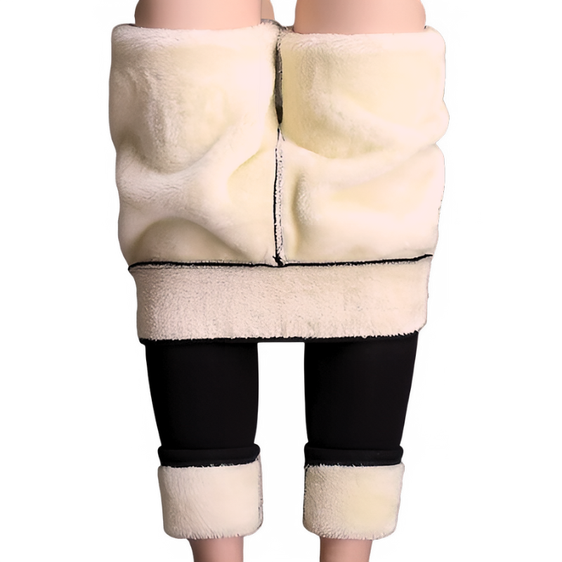 DripKick™ Women’s Winter Plus Velvet Leggings – High-Waist Warm Stretch Leggings